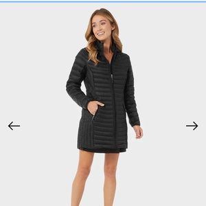 Michael Kors down long jacket